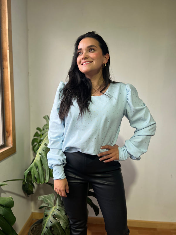 Polera romántica