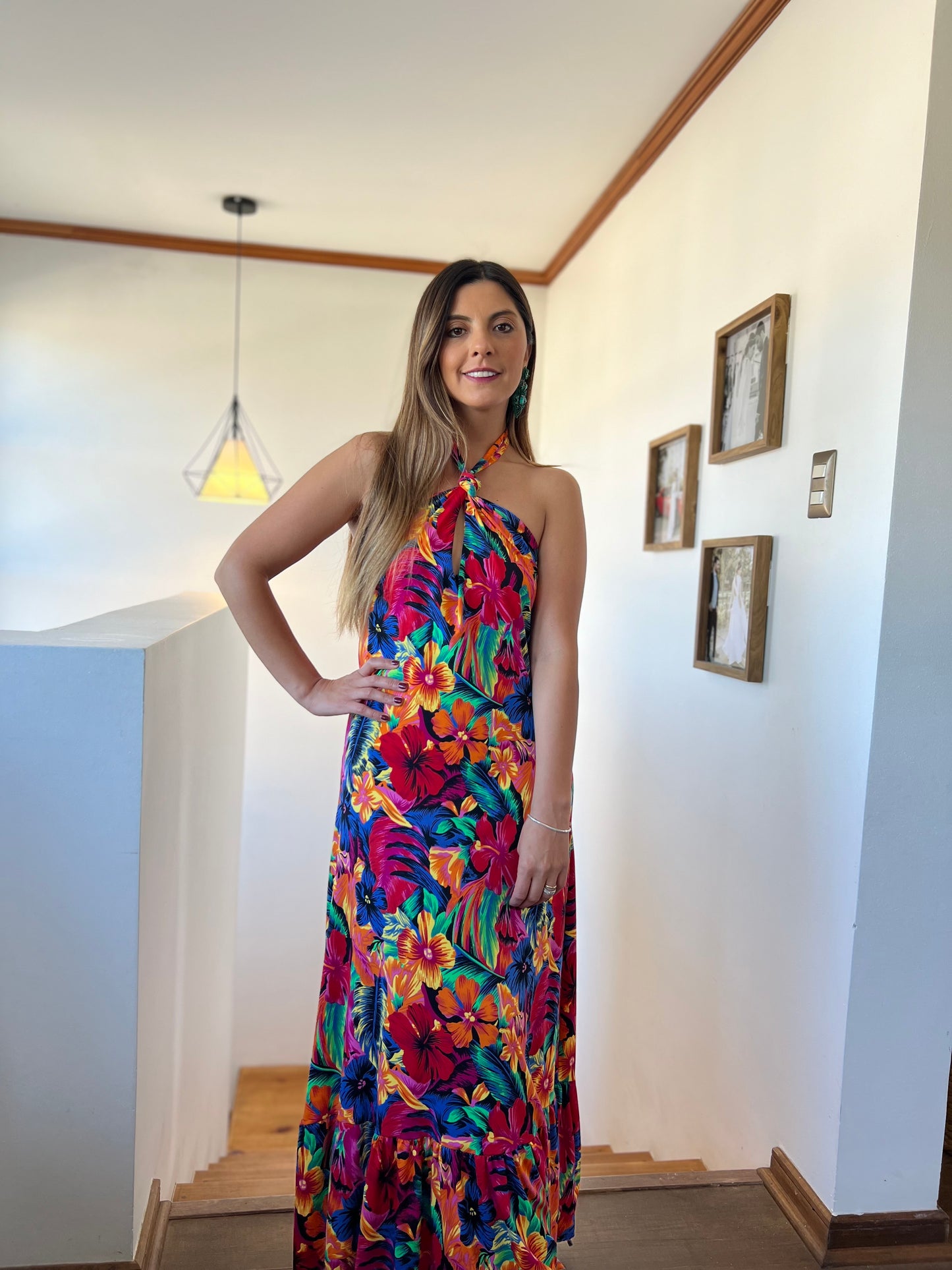 Vestido hibisco