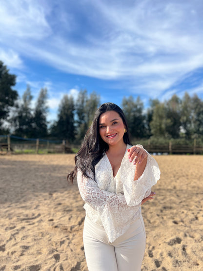 Blusa encaje