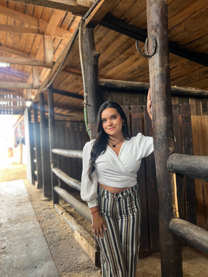 Pantalón rallados