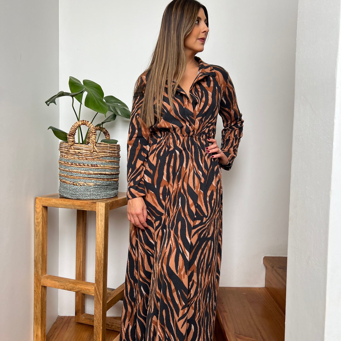 Vestido otoñal