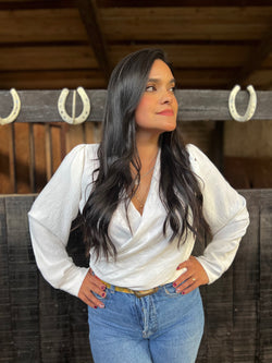 Blusa cruzada