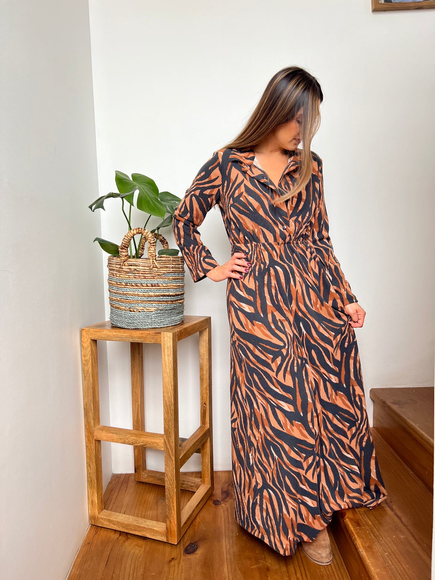 Vestido otoñal