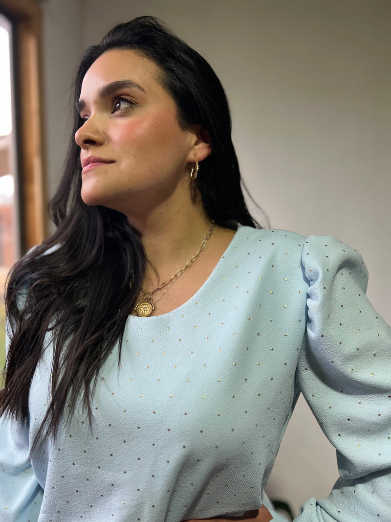 Polera romántica