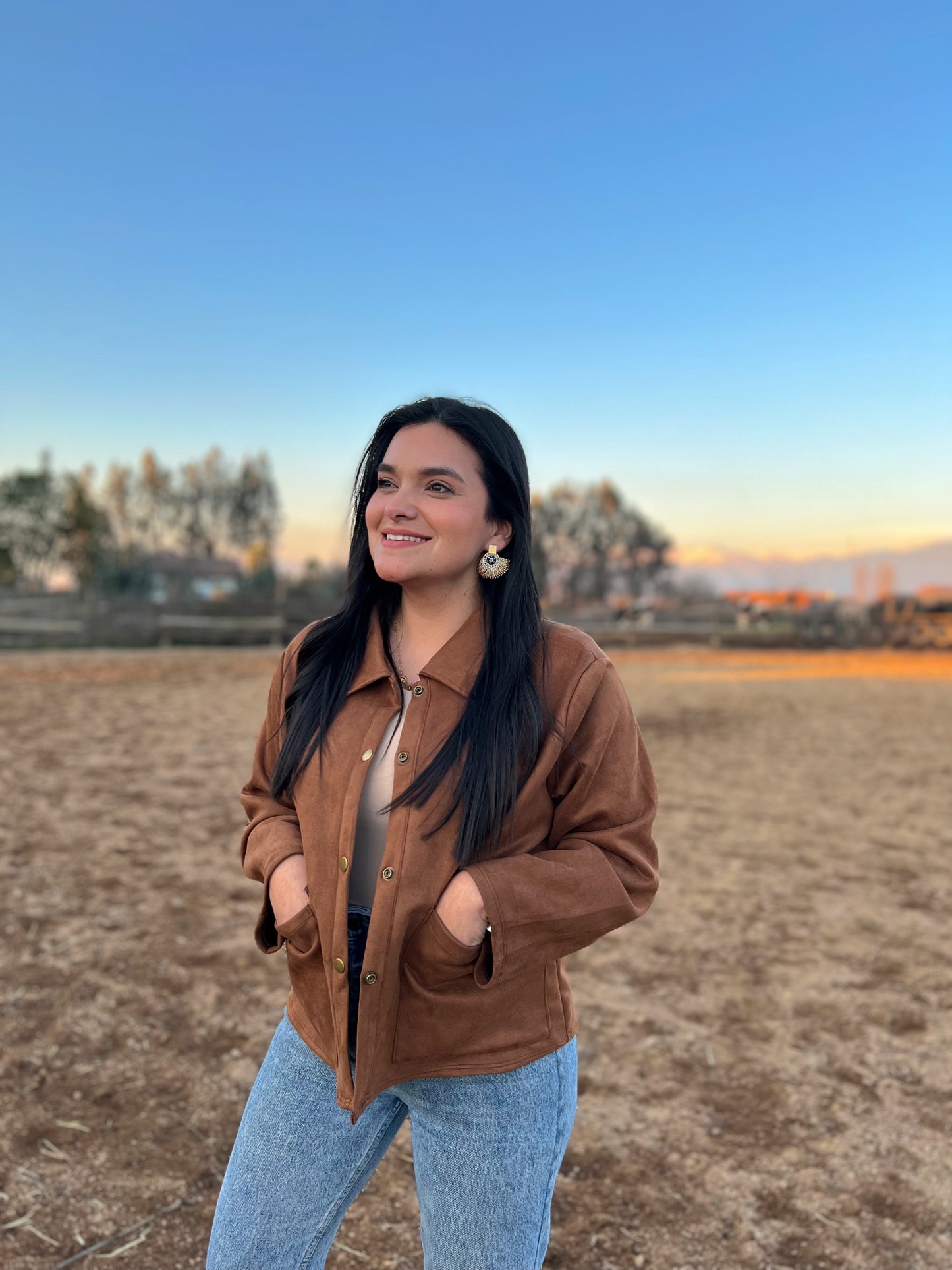 Chaqueta Gamuza