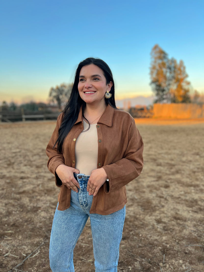 Chaqueta Gamuza