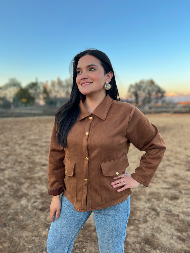 Chaqueta Gamuza