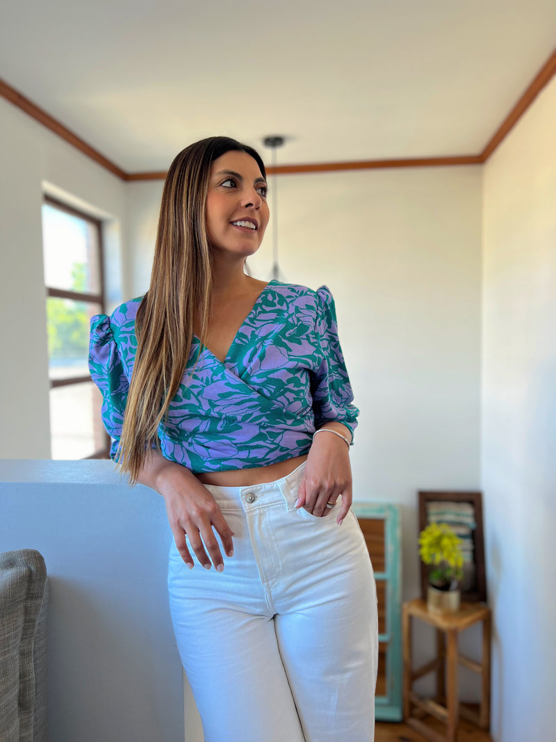 Blusa Hortensia