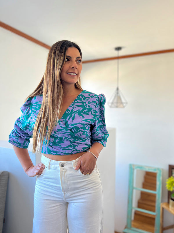 Blusa Hortensia