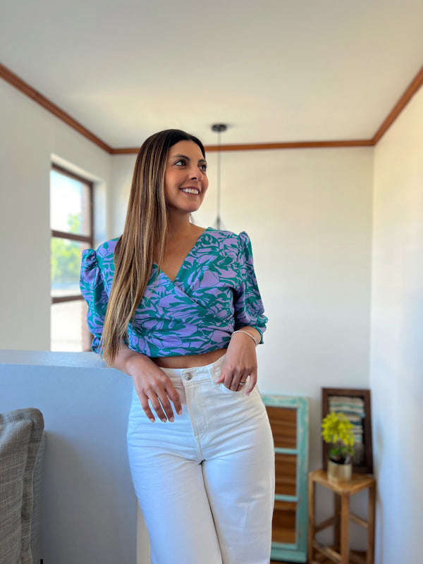 Blusa Hortensia