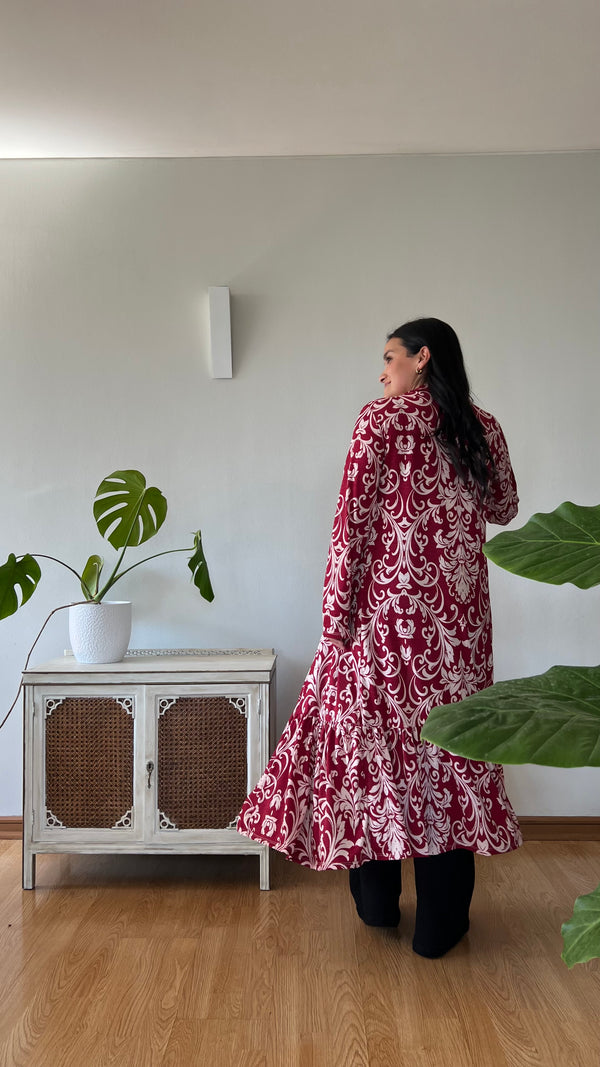 Kimono Milagros Rojo