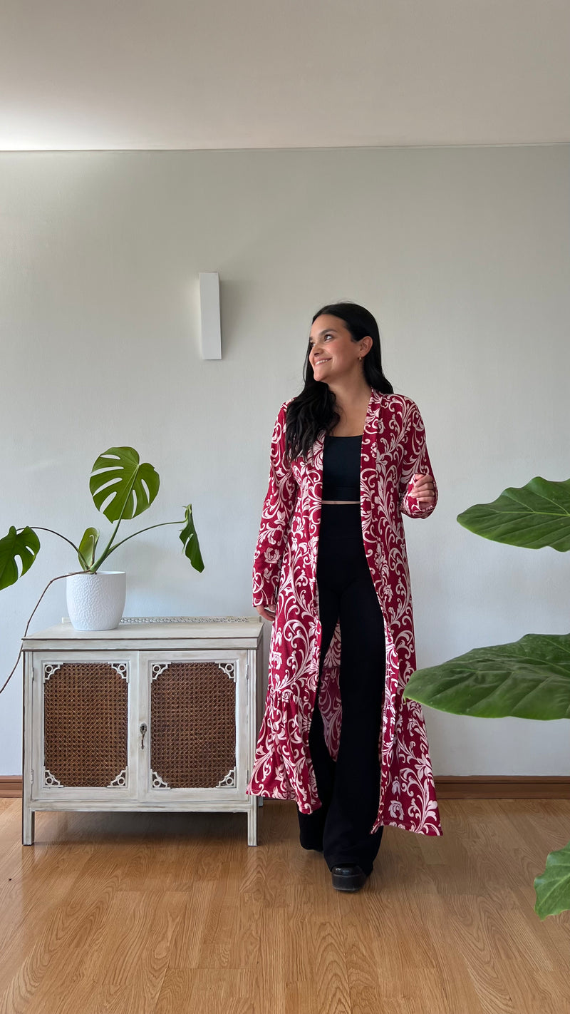 Kimono Milagros Rojo
