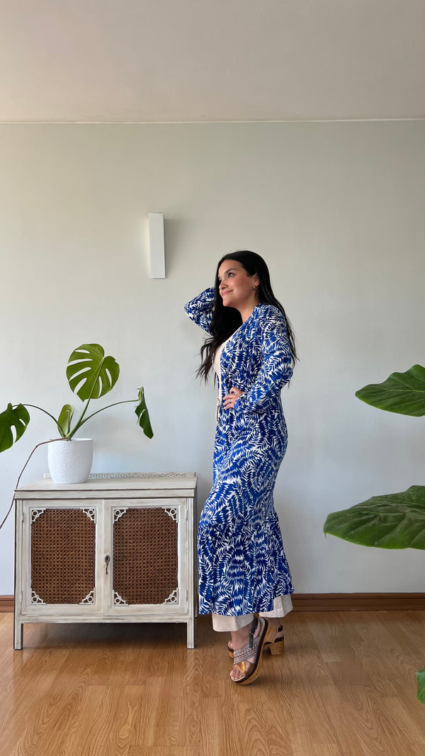 Kimono Milagros Azul