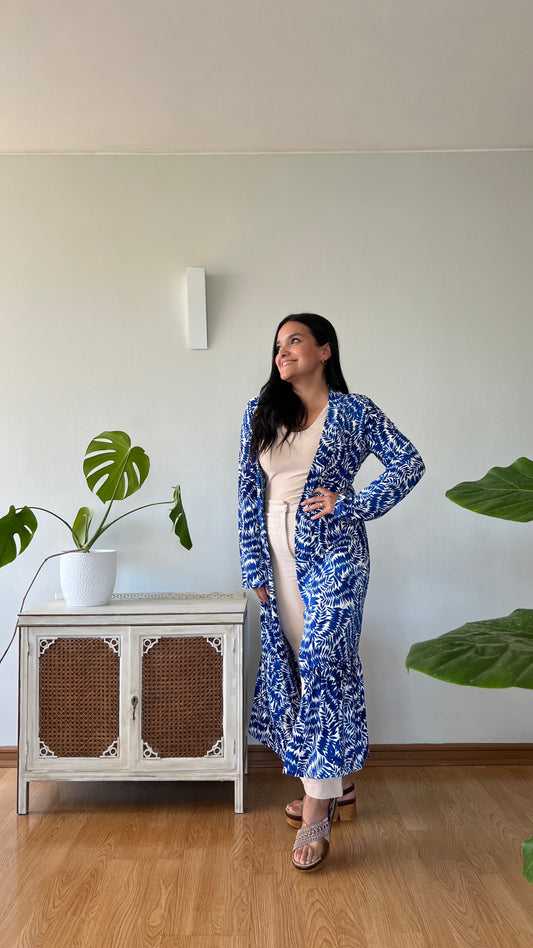 Kimono Milagros Azul