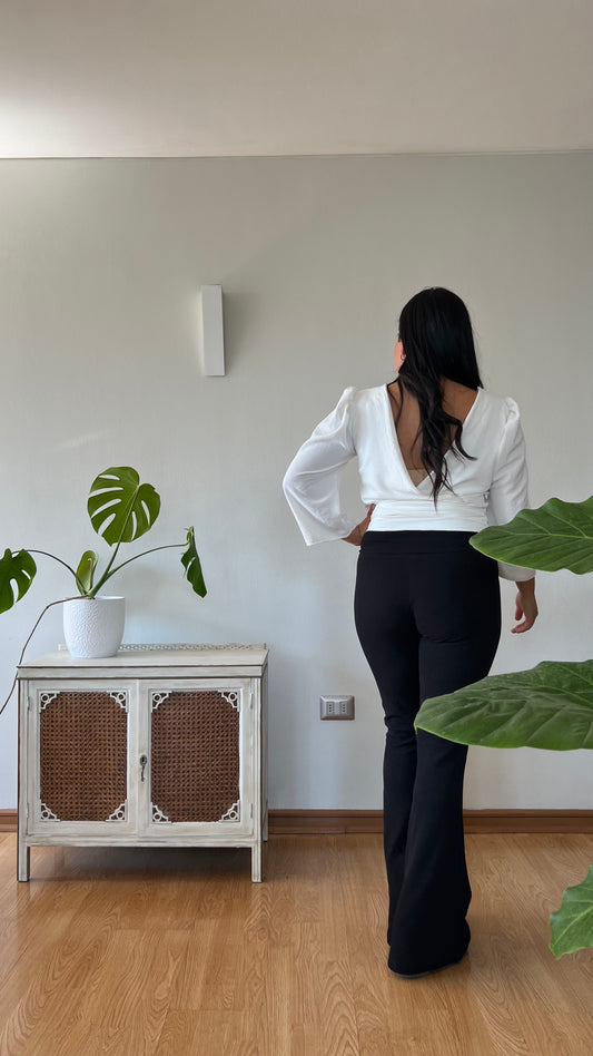 Blusa Hortensia Blanca