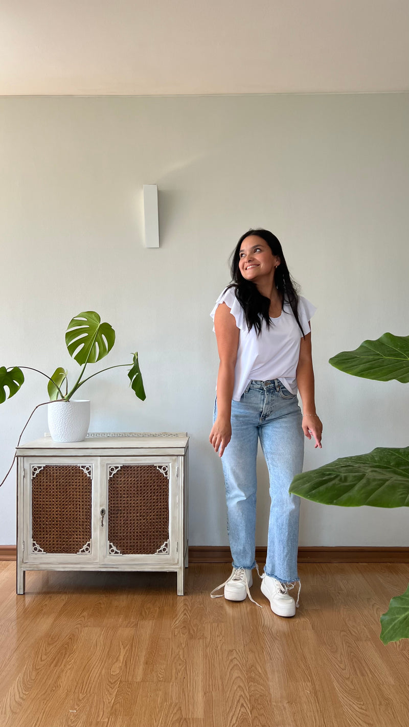 Polera Clara Blanca