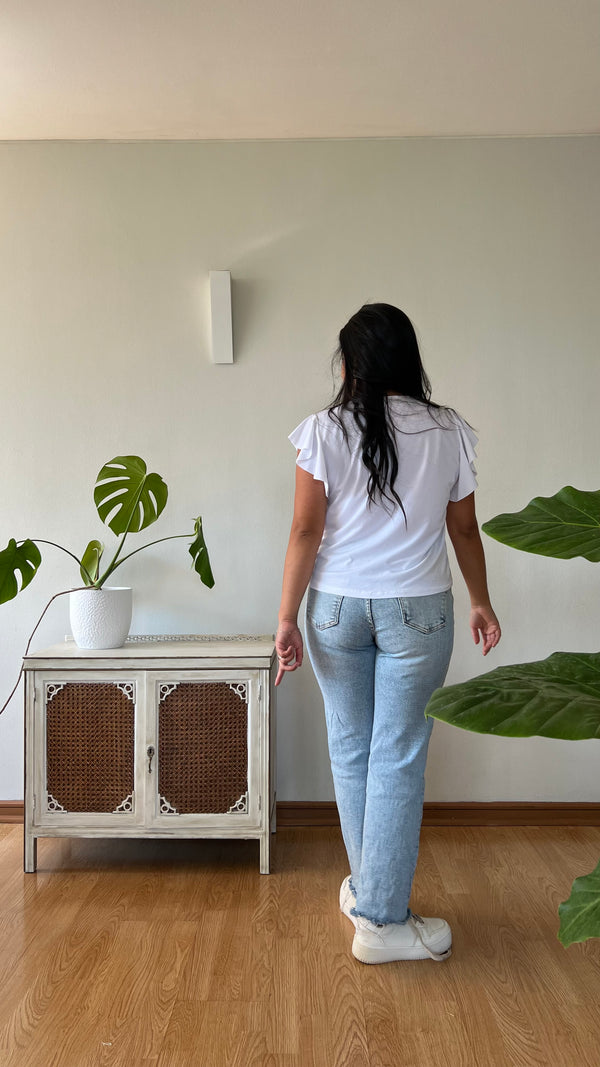 Polera Clara Blanca