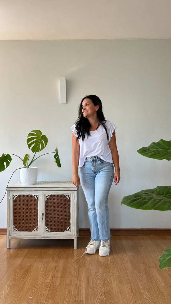 Polera Clara Blanca