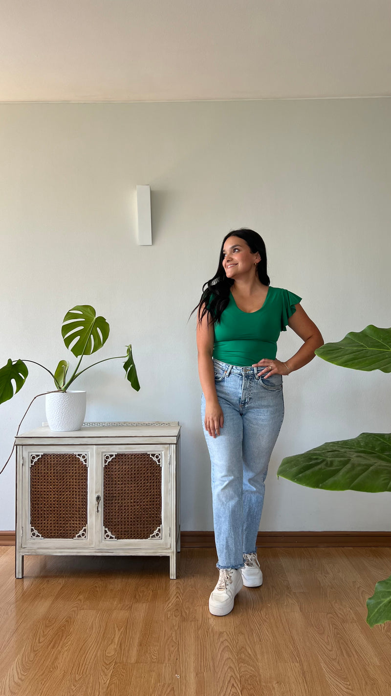 Body vuelitos Verde