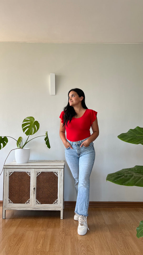 Body vuelitos Rojo
