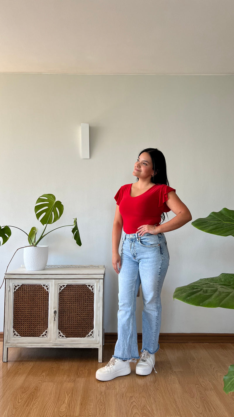Body vuelitos Rojo